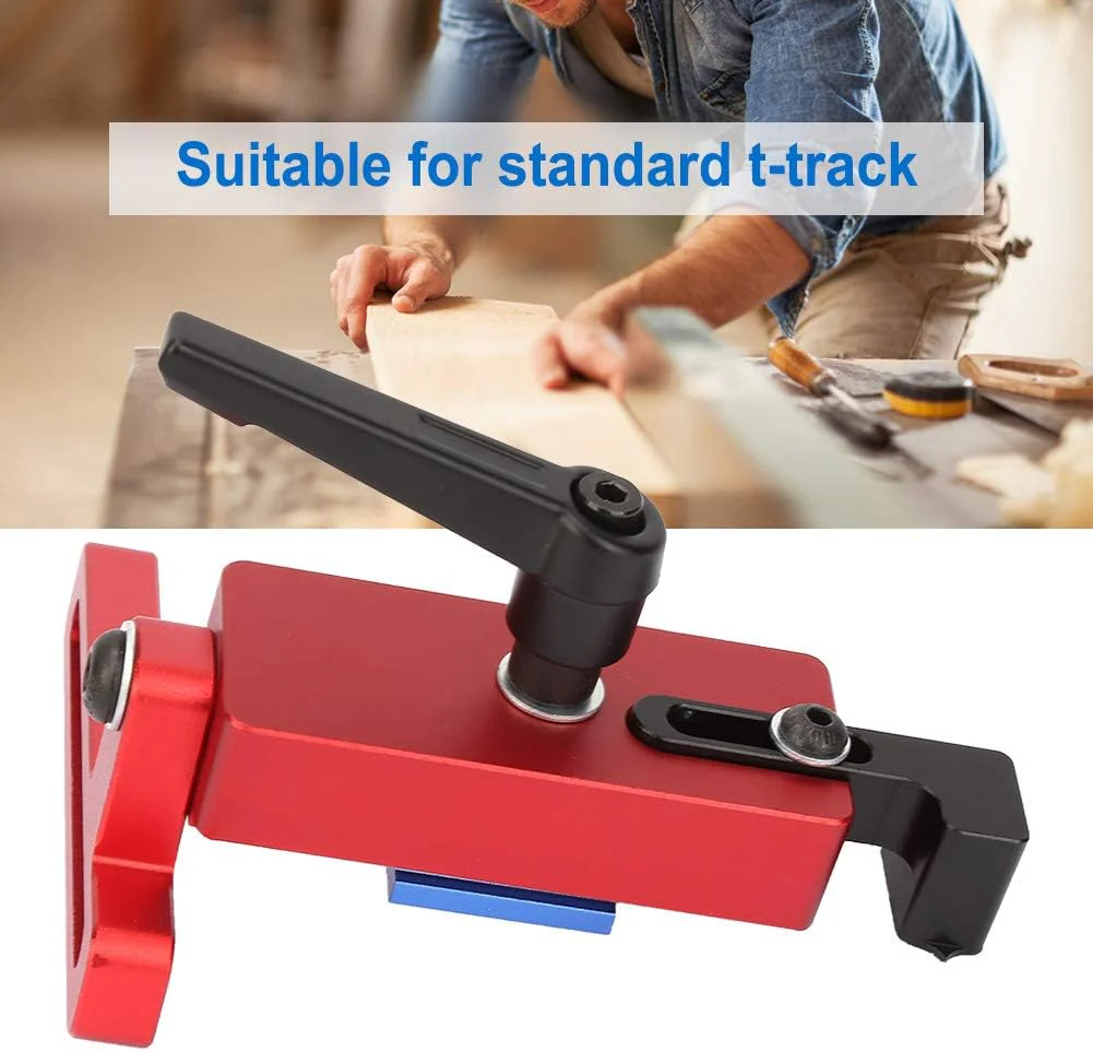 Precisie Verstekrailstop voor Houtbewerking - T-groef Compatibel - Afbeelding 8