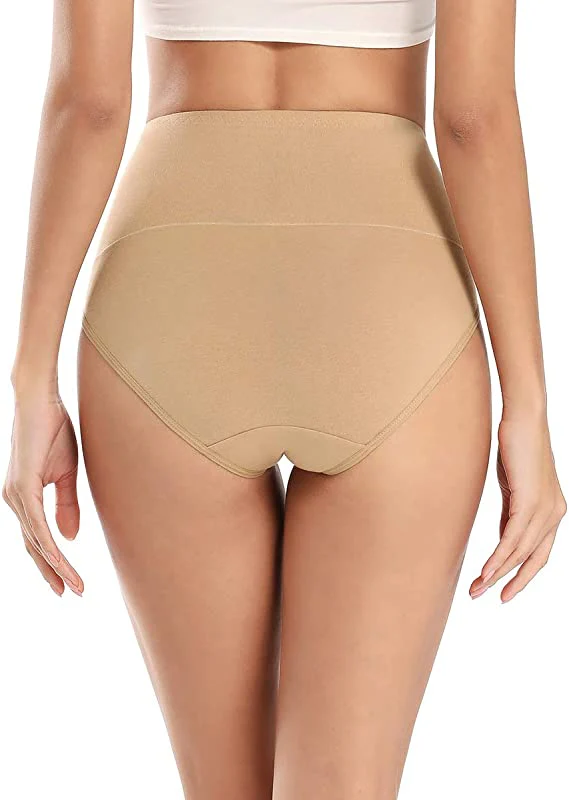 Elegant en Comfortabel Hoge Taille Damesondergoed | 4-Pack | XL - Afbeelding 4