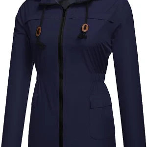 Stijlvolle Dames Regenjas - Ademend & Verstelbaar