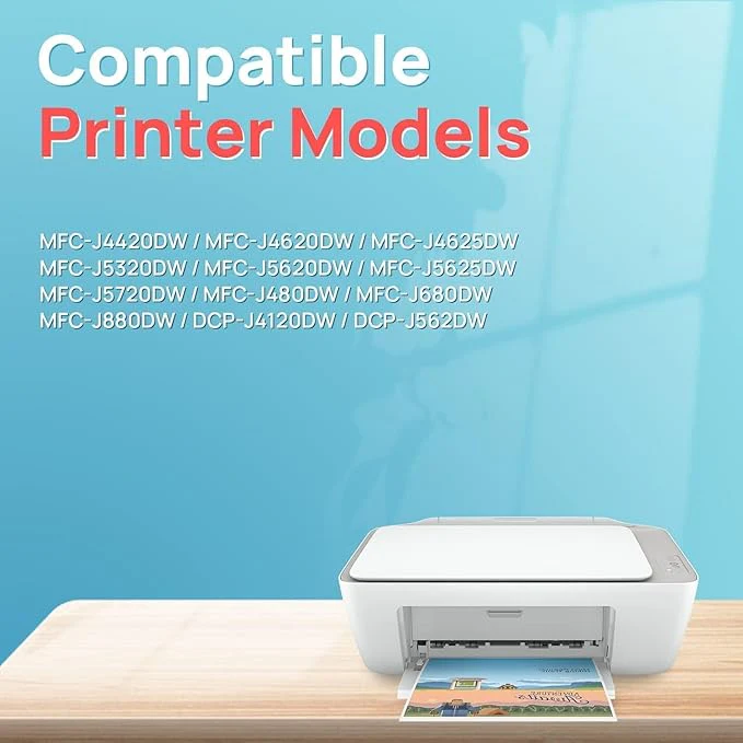 Inktcartridges 6 Pack - XL - Geschikt voor Brother Printers - LC221/223 C-M-Y - Afbeelding 4