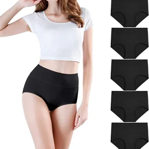 Hooggetailleerde Dames Slips | 5-Delige Set | 4keer-XL