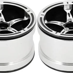 Velgen - 5 Spaaks - Set van 4 - Aluminium - Geschikt voor 1:10 RC Crawler