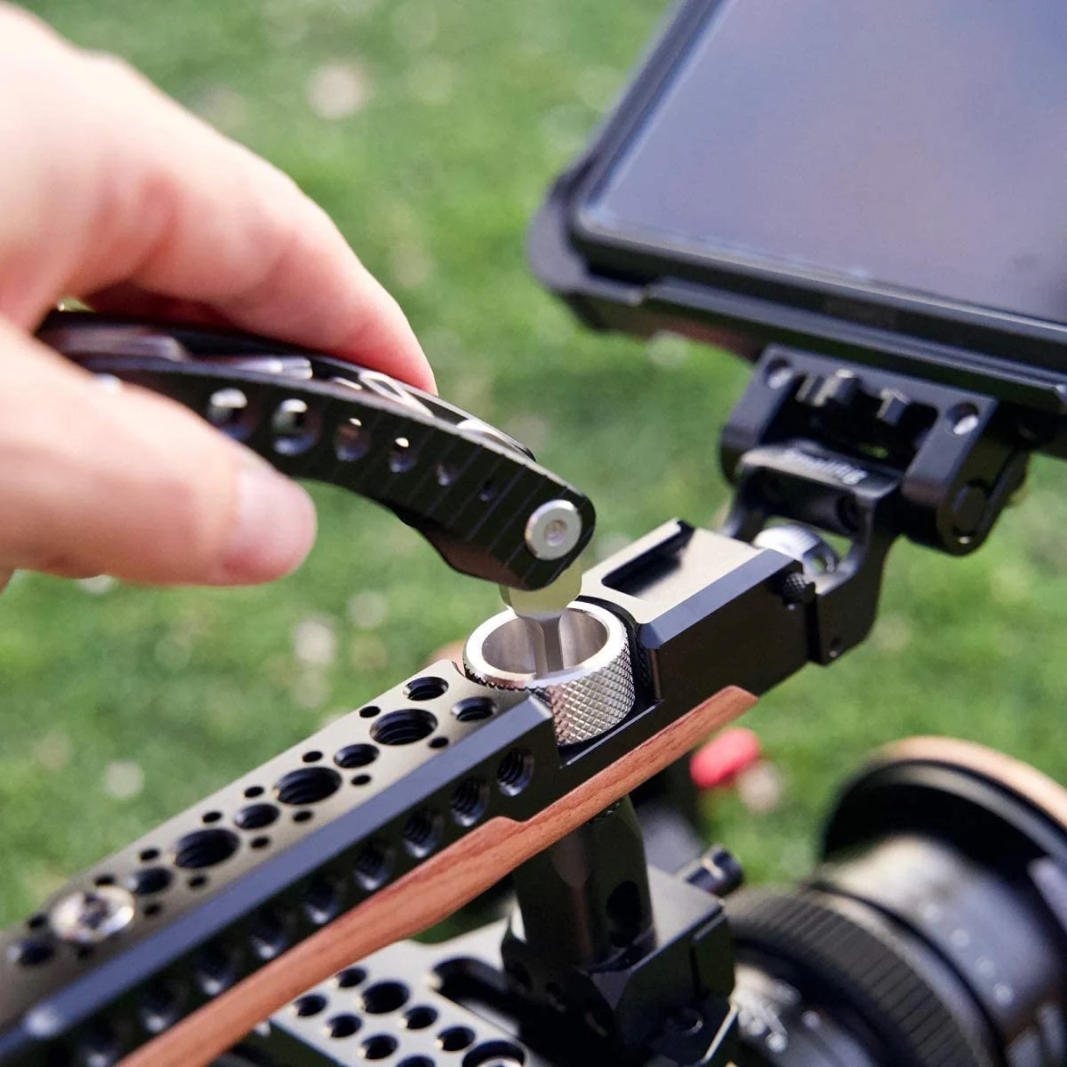 inklapbare gereedschapsset, schroevendraaierset met functionele sleutels - AAK2363 - Afbeelding 6