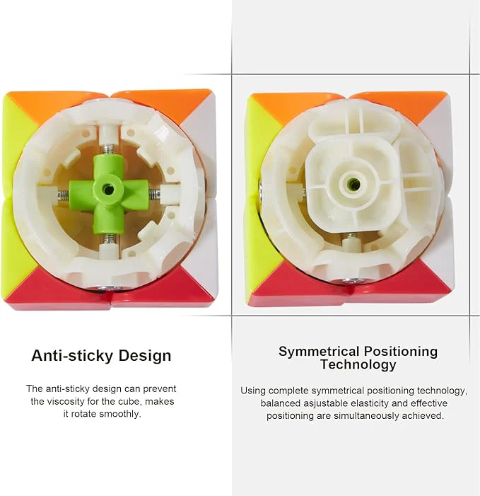 Speed Cube 2x2 – Professioneel, Duurzaam en Razendsnel - Afbeelding 5