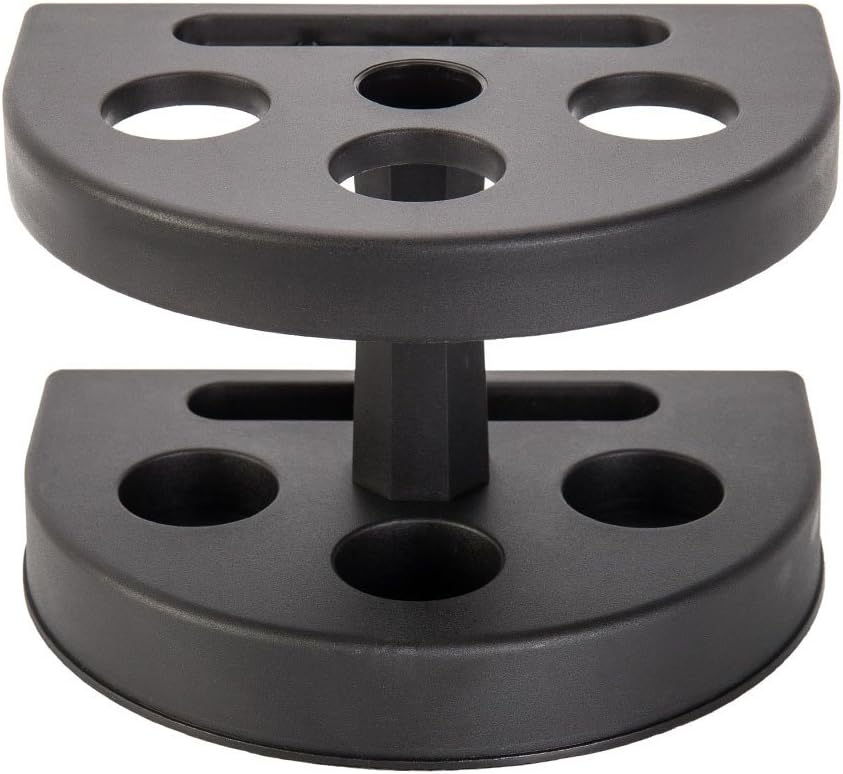 5-delige haarborstelkamset met spiegel en standaard Stylingset Antistatische kammen Ideaal voor verjaardagen, Kerstmis en andere gelegenheden (roze) - Afbeelding 6