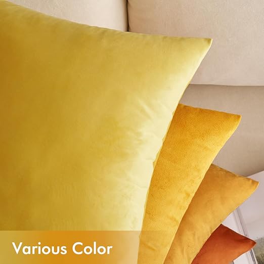 Velvet Kussenhoezen Set - 50 x 50 cm - 4 Decoratieve Hoezen - Handgemaakt - Stijlvol - Afbeelding 4