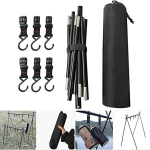 Multifunctionele Camping Rek - Duurzaam & Compact - Verstelbaar- Ideaal voor Buiten