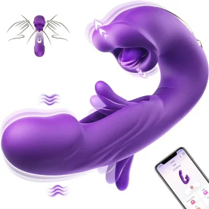 Vibrator - App Bediening - 3 in 1 - Stil en Waterdicht Ontwerp