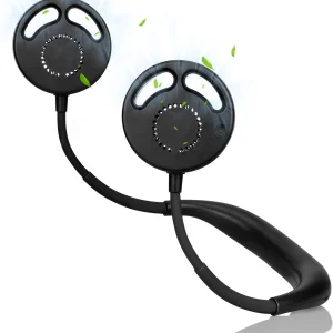 Draadloze Nekventilator - 360 Graden Rotatie - Krachtige Accu 8 uur