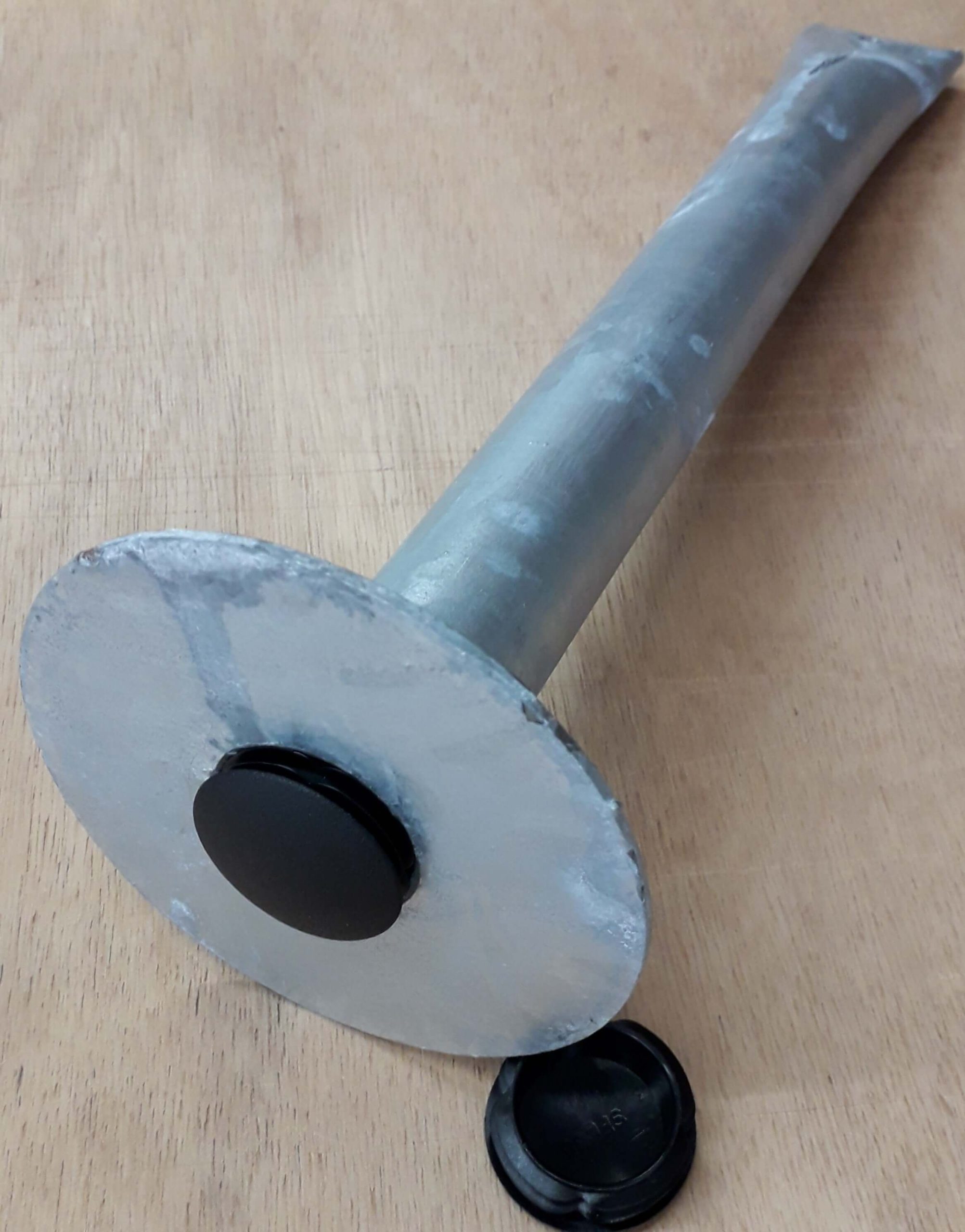 Grondanker 7 stuks van gegalvaniseerd Staal voor Windschermstok - Afbeelding 6