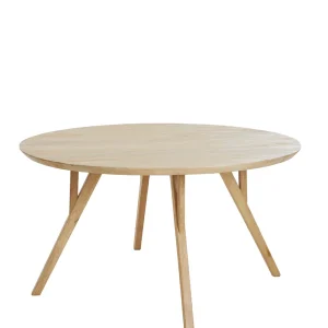 Light & Living Eettafel Quenza Mangohout Naturel Ø140cm
