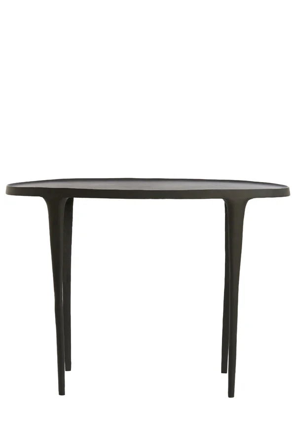 Light & Living Sidetable Arica Donkerbruin 110cm - Afbeelding 7