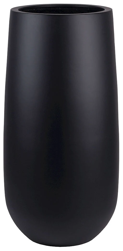 Bloempot Idaho black voor binnen en buiten . - Afbeelding 3