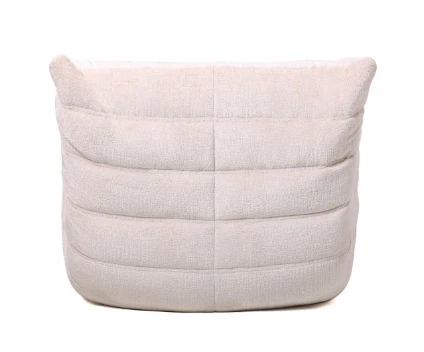 Lounge Fauteuil Beige – Fauteuil Romy Compressed Stof - Afbeelding 9