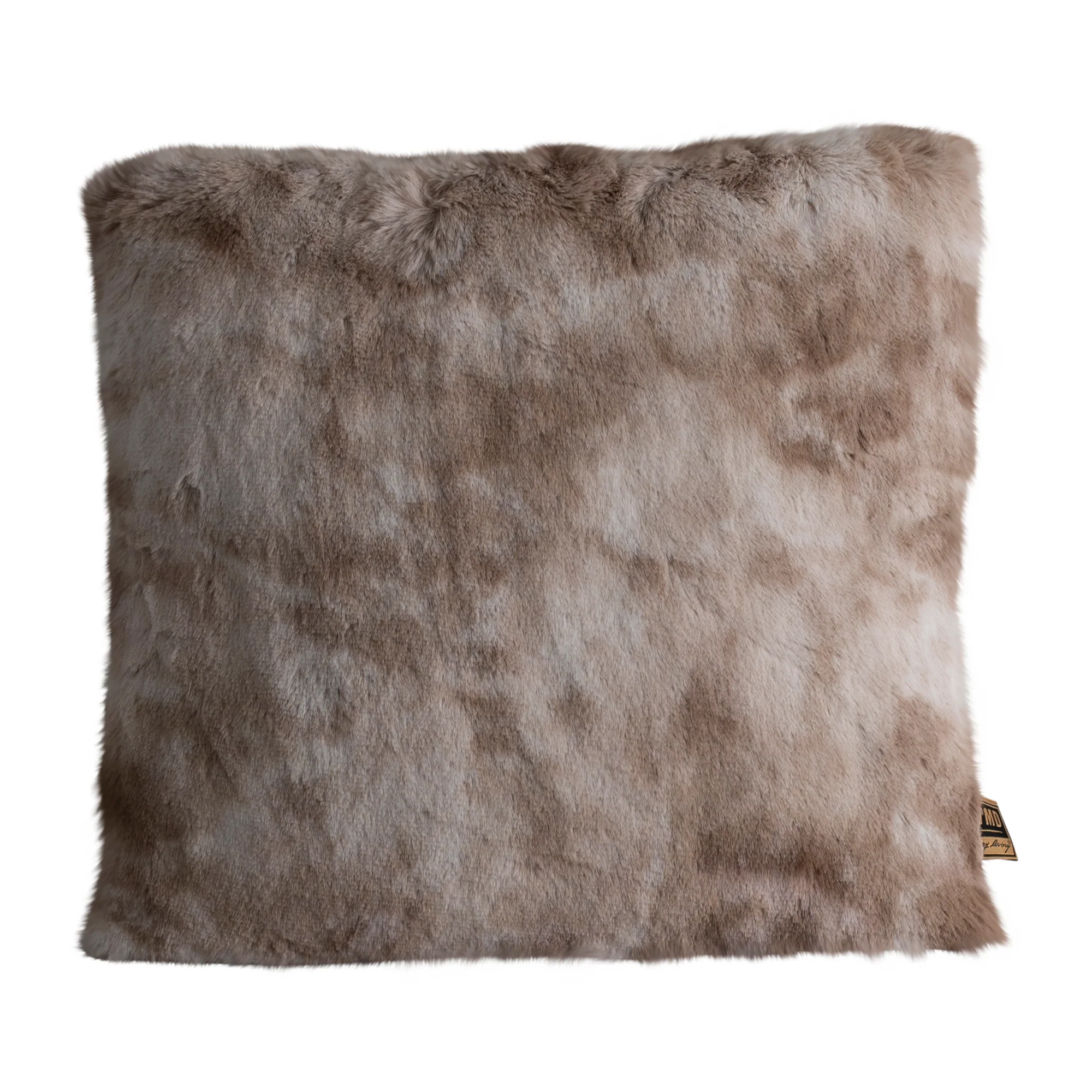 Linde Beige Faux Fur Cushion Square S - Afbeelding 2