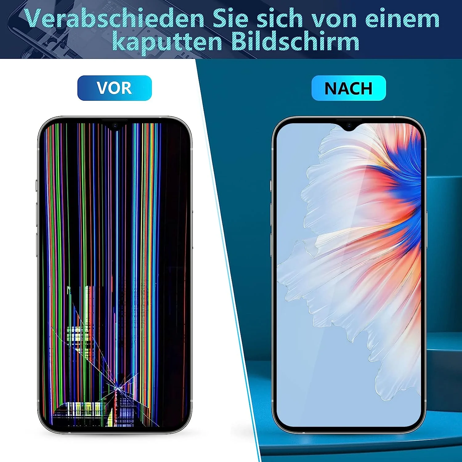 Display geschikt voor Huawei Y7 2019 LCD-scherm - Inclusief Reparatie kit - Afbeelding 8
