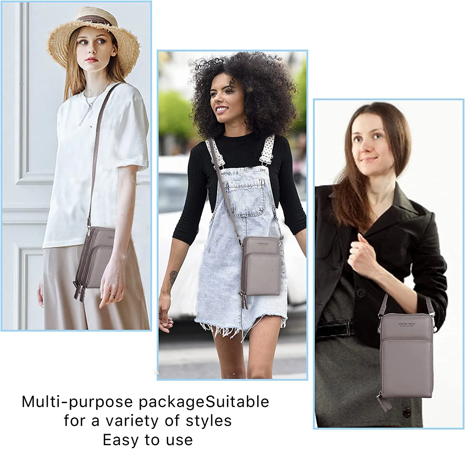 Elegante Dames Crossbody - Telefoontas - Compact en Waterdicht - Afbeelding 7