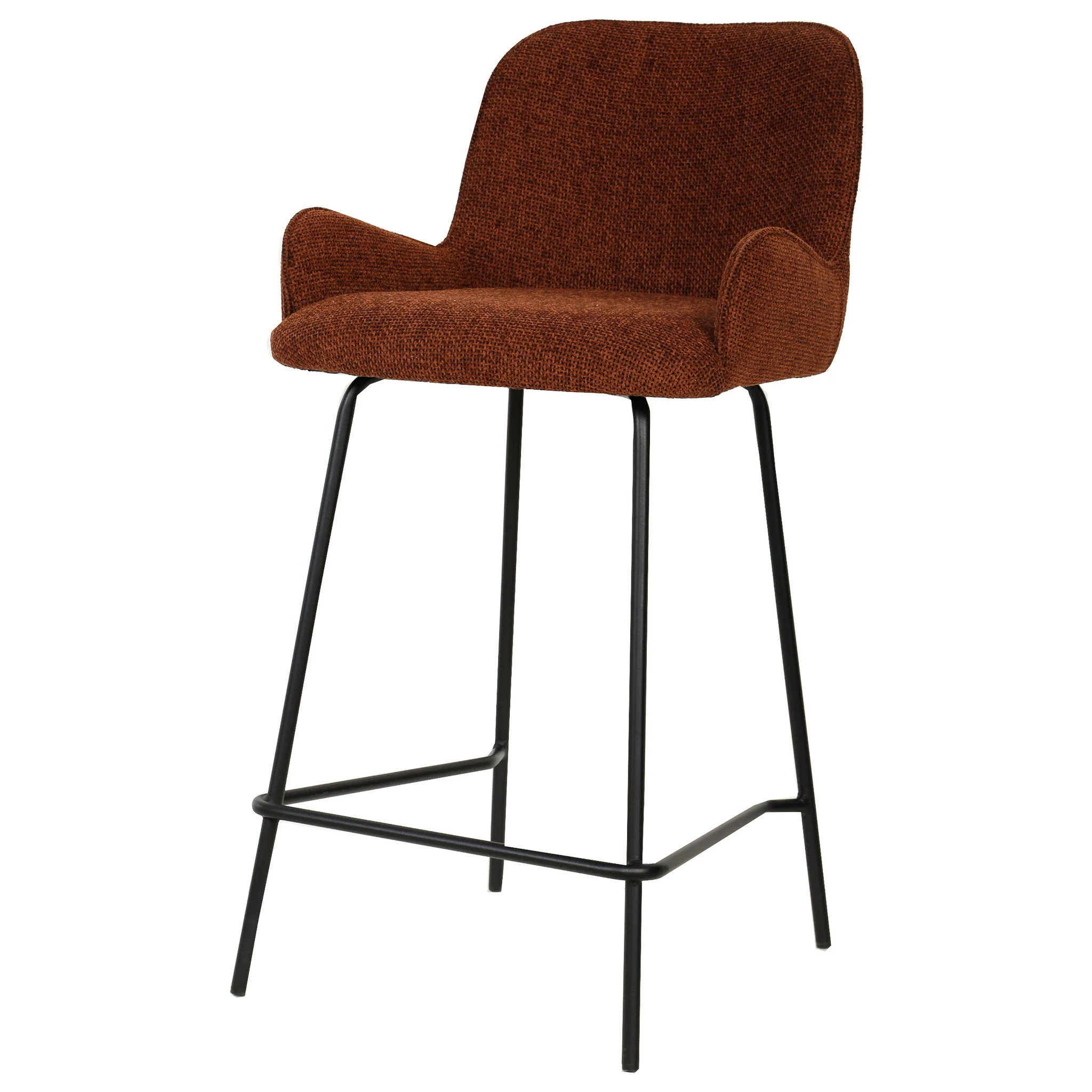 Leander Rust Bar Stool (set of 2) - Afbeelding 4