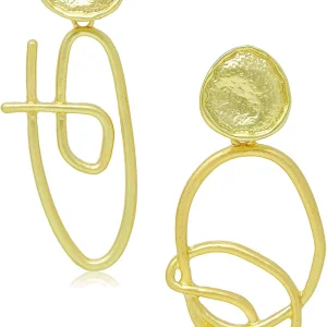 Oorbellen - Vintage - Gold Plated - Perfect voor Speciale Gelegenheden en als Cadeau