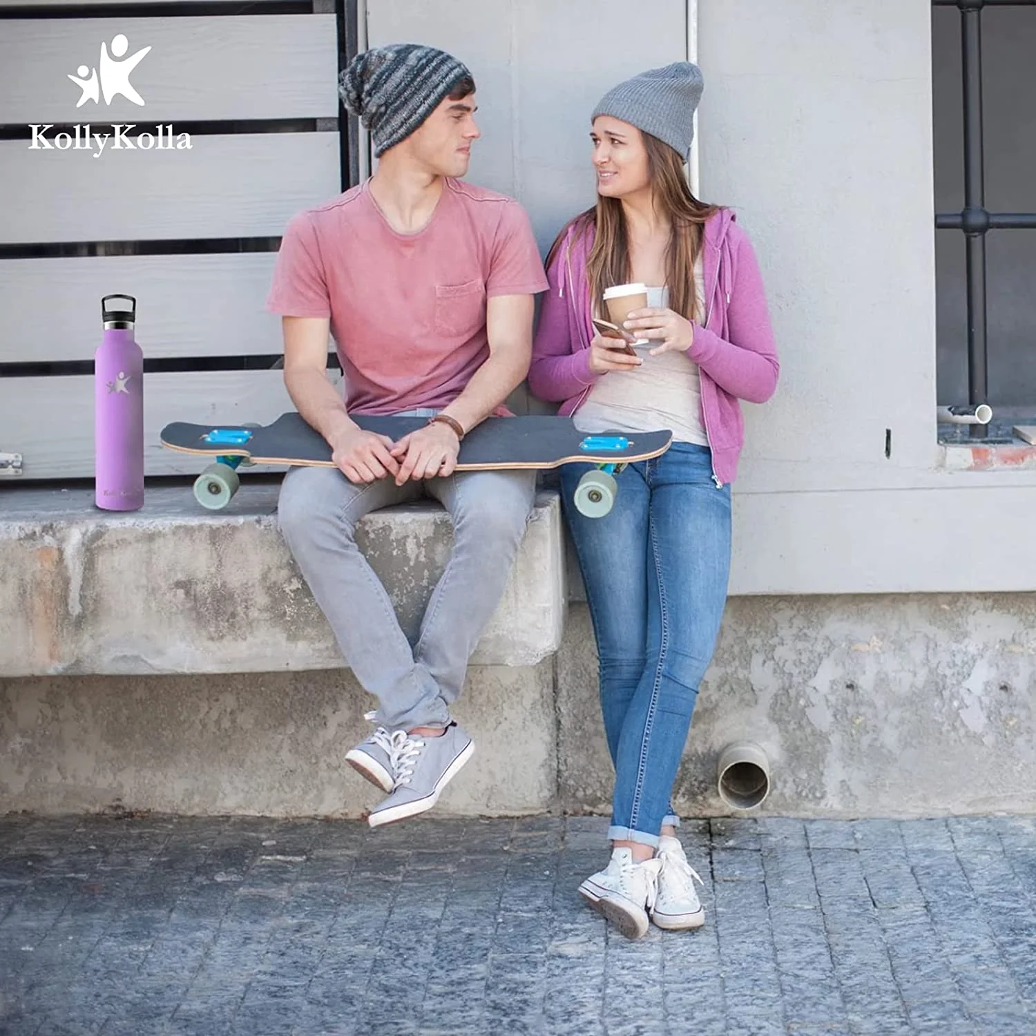 Multifunctionele Waterfles 750 ml - Eco-vriendelijk & Isolerend - Afbeelding 4