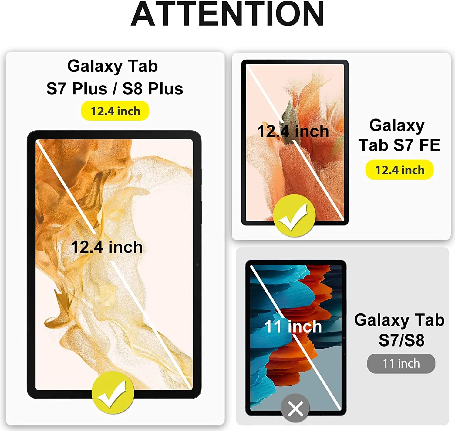 Screen Protector - 2 Stuks - Geschikt voor Galaxy Tab S7 Plus - Afbeelding 6