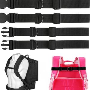 Rugzak borstband - snelsluiting & verstelbaar - ideaal voor outdoor avonturen