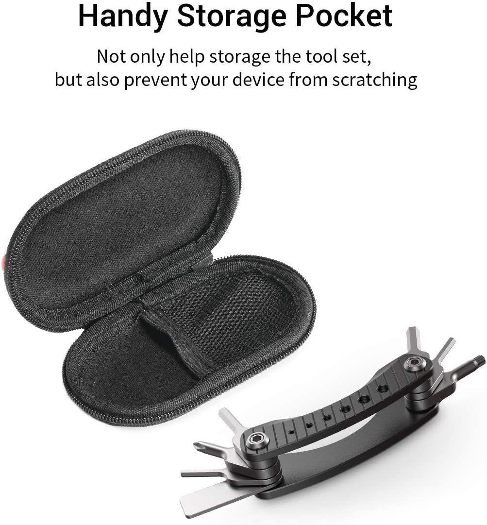 inklapbare gereedschapsset, schroevendraaierset met functionele sleutels - AAK2363 - Afbeelding 8