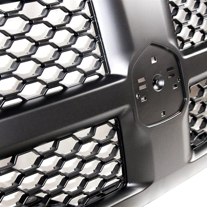 Grill Geschikt voor Dodge RAM 1500 2014-2017 - Glanzend Zwart, ABS - Afbeelding 5