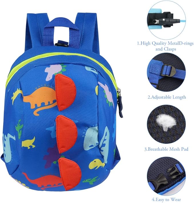Kinder Dino Set - Tas En Bescherm Set - Veilig op Avontuur - Afbeelding 6