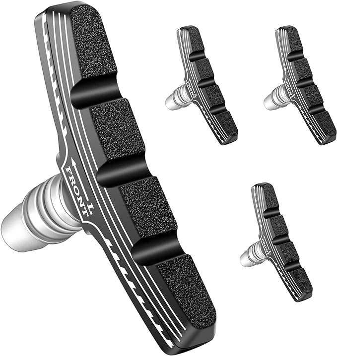 Fietsremblokken met Vervangingsindicator - 2 Paar, Stil en Efficiënt - Afbeelding 2