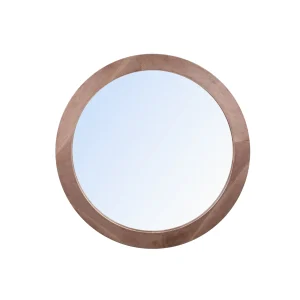 Channel Natural Firwood Veneer Mirror Thick L 100x11x100cm PTMD