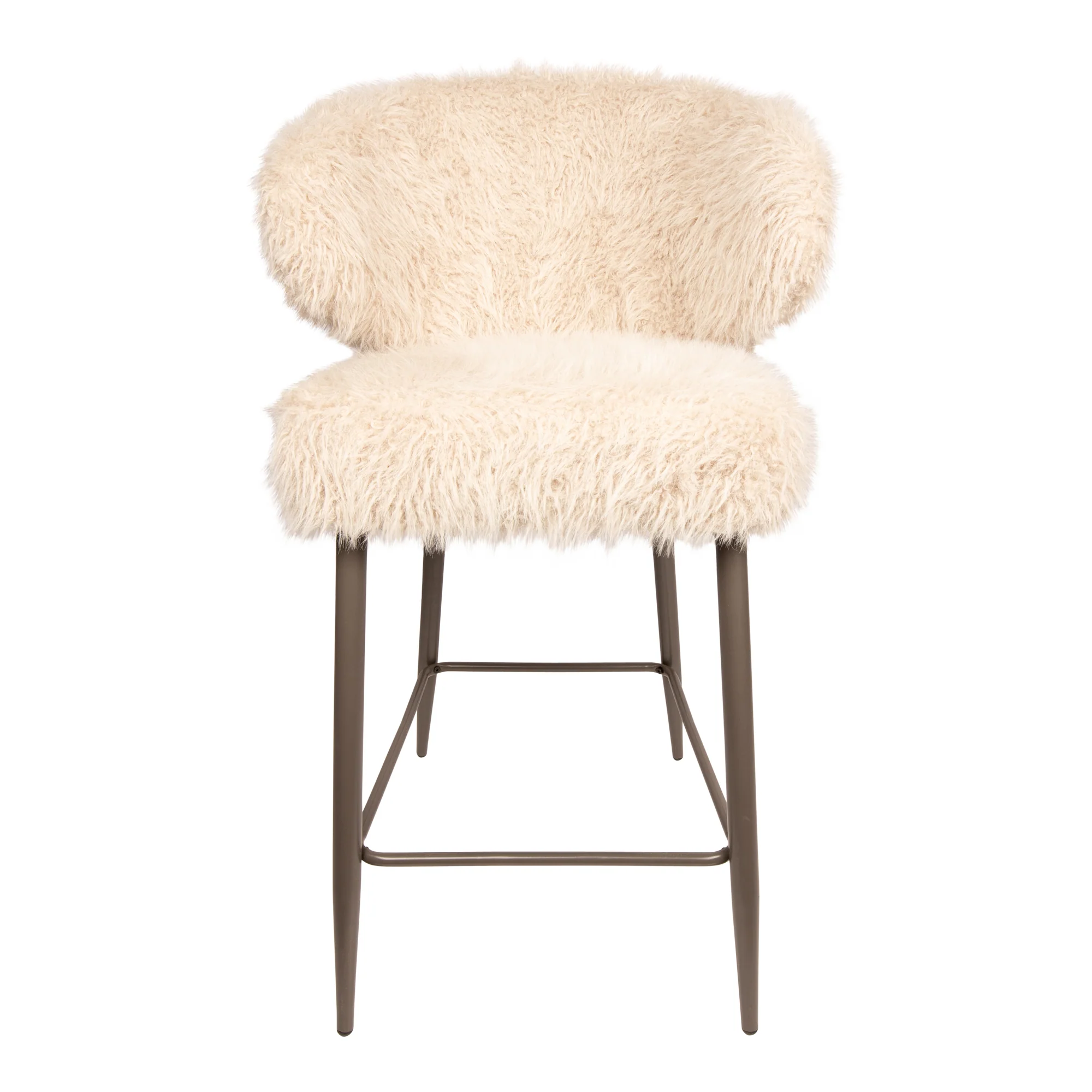 Ares Bar Chair Hair Beige (set of 2) - Afbeelding 2