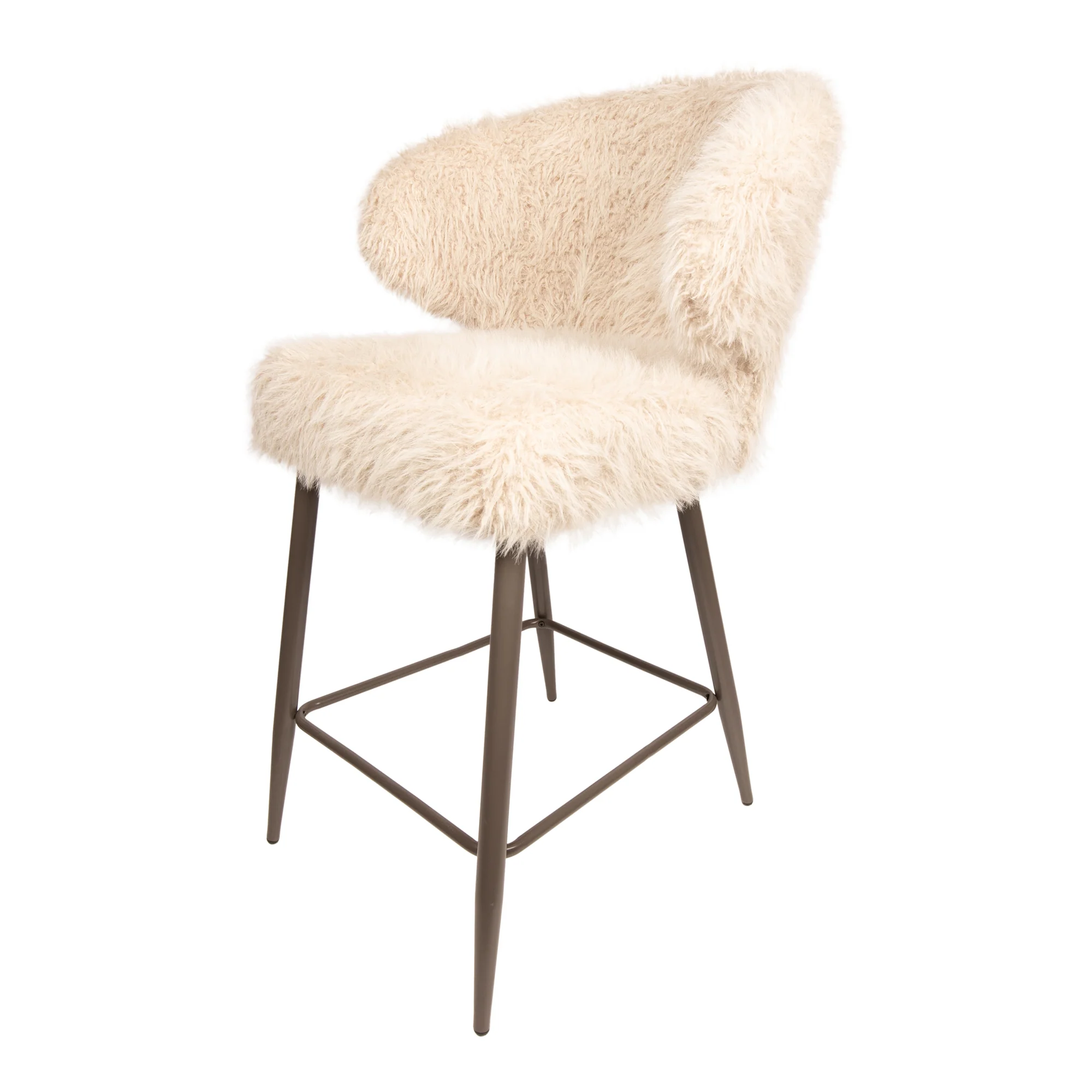 Ares Bar Chair Hair Beige (set of 2) - Afbeelding 6