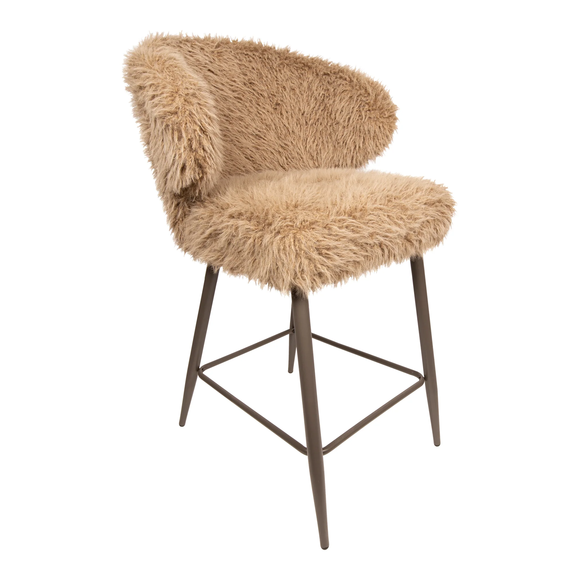 Ares Bar Chair Hair Beige (set of 2) - Afbeelding 9