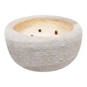 Gabor Cream Cement Outdoor Candle XL