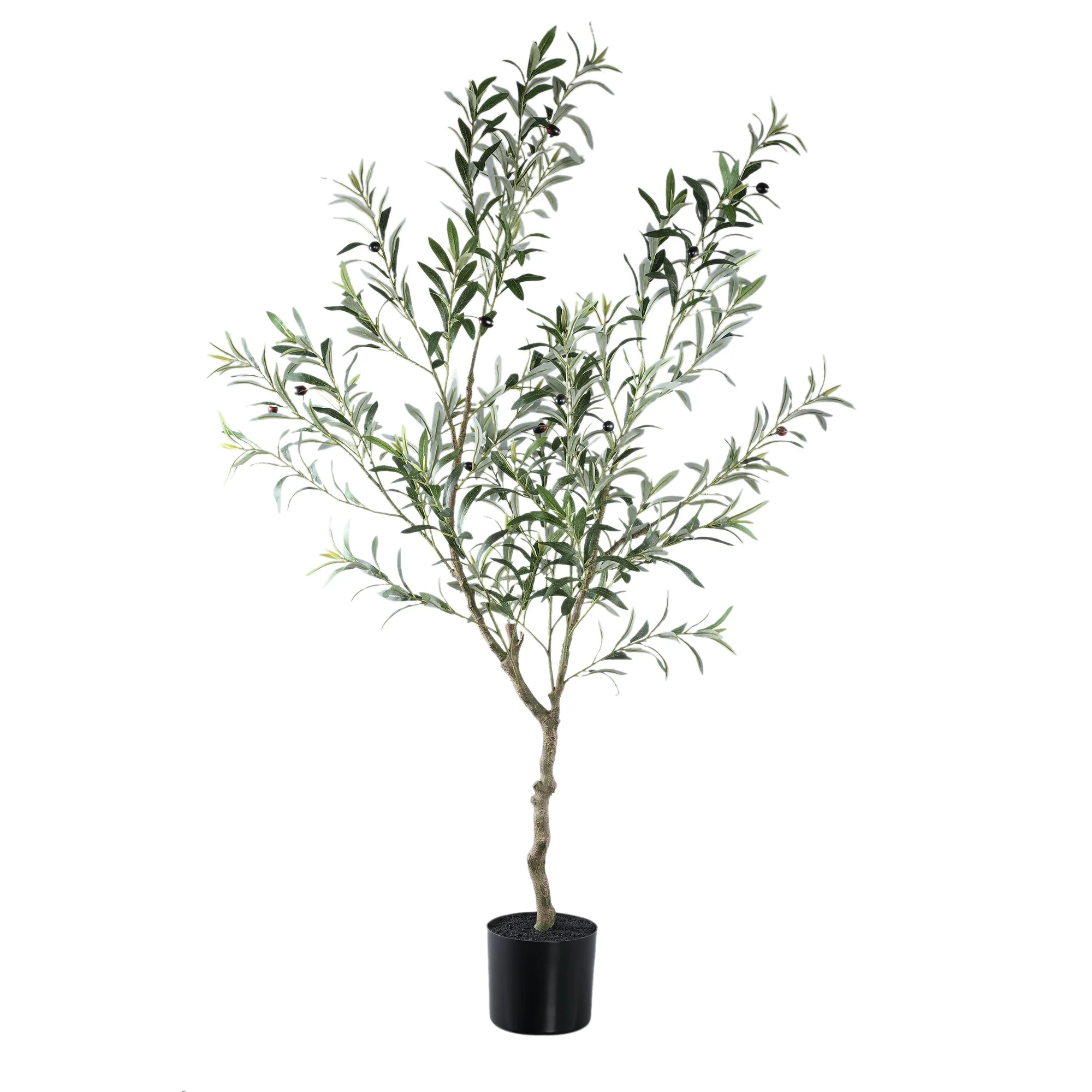 Tree Green Olive Tree In Pot L 110x70x156cm PTMD - Afbeelding 3
