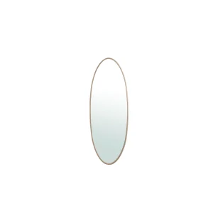 Serine Sand Steel Oval Mirror Small 50x3,5x140cm PTMD
