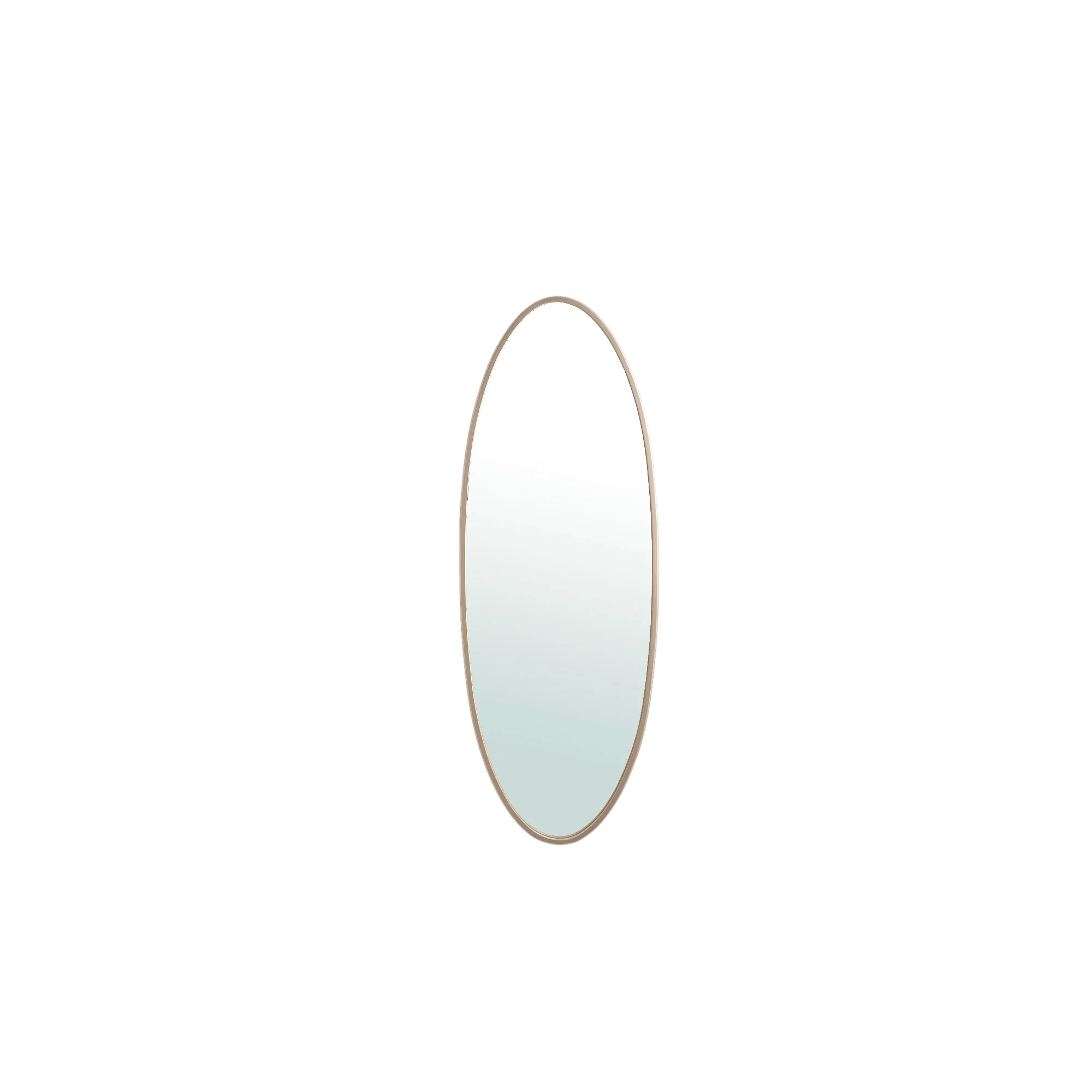 Serine Sand Steel Oval Mirror Small 50x3,5x140cm PTMD - Afbeelding 2