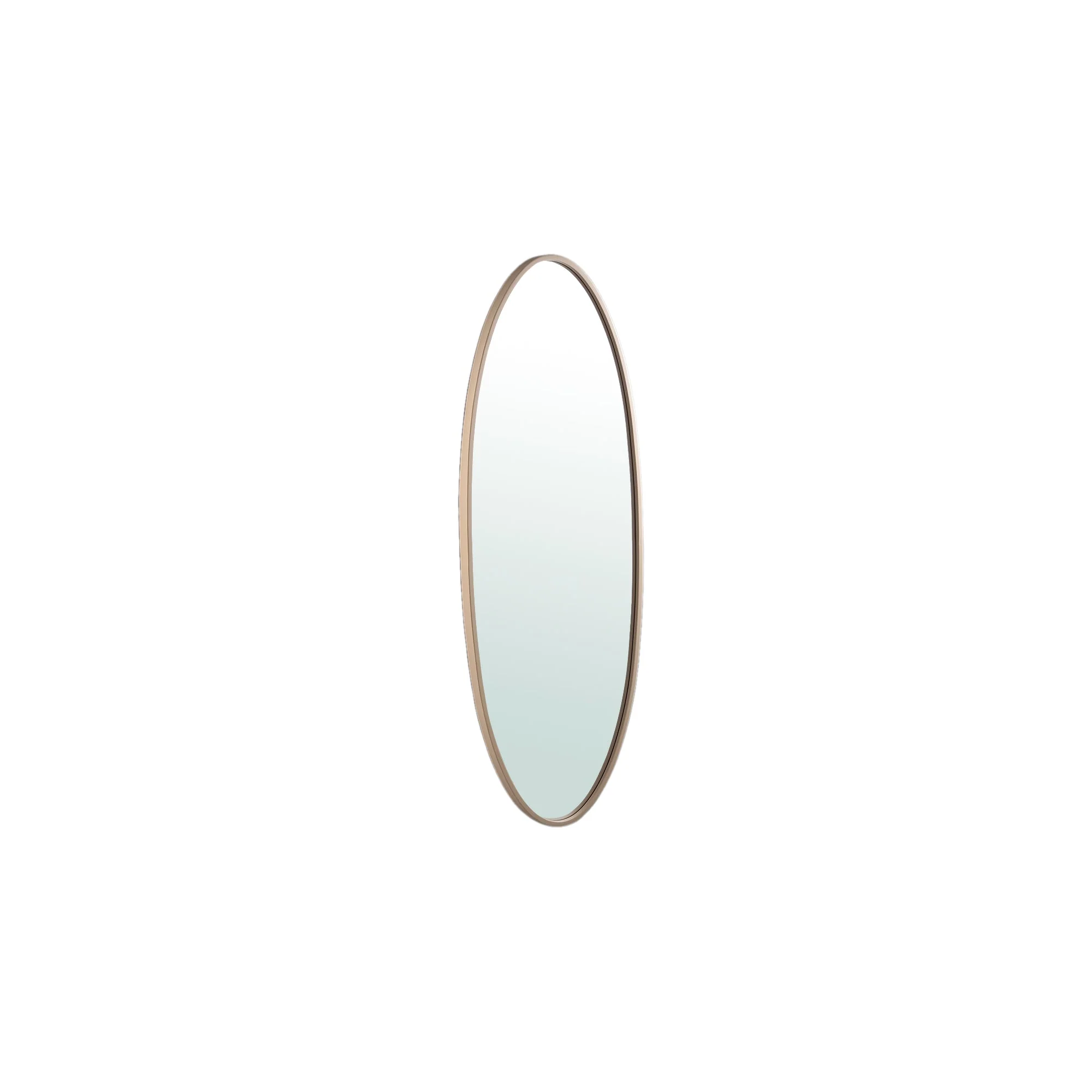 Serine Sand Steel Oval Mirror Small 50x3,5x140cm PTMD - Afbeelding 5