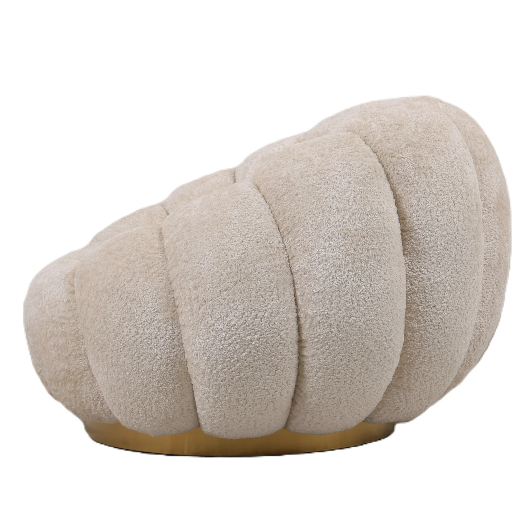 Daisy Fauteuil Cream Euphoria 2 Gold Base - Afbeelding 4