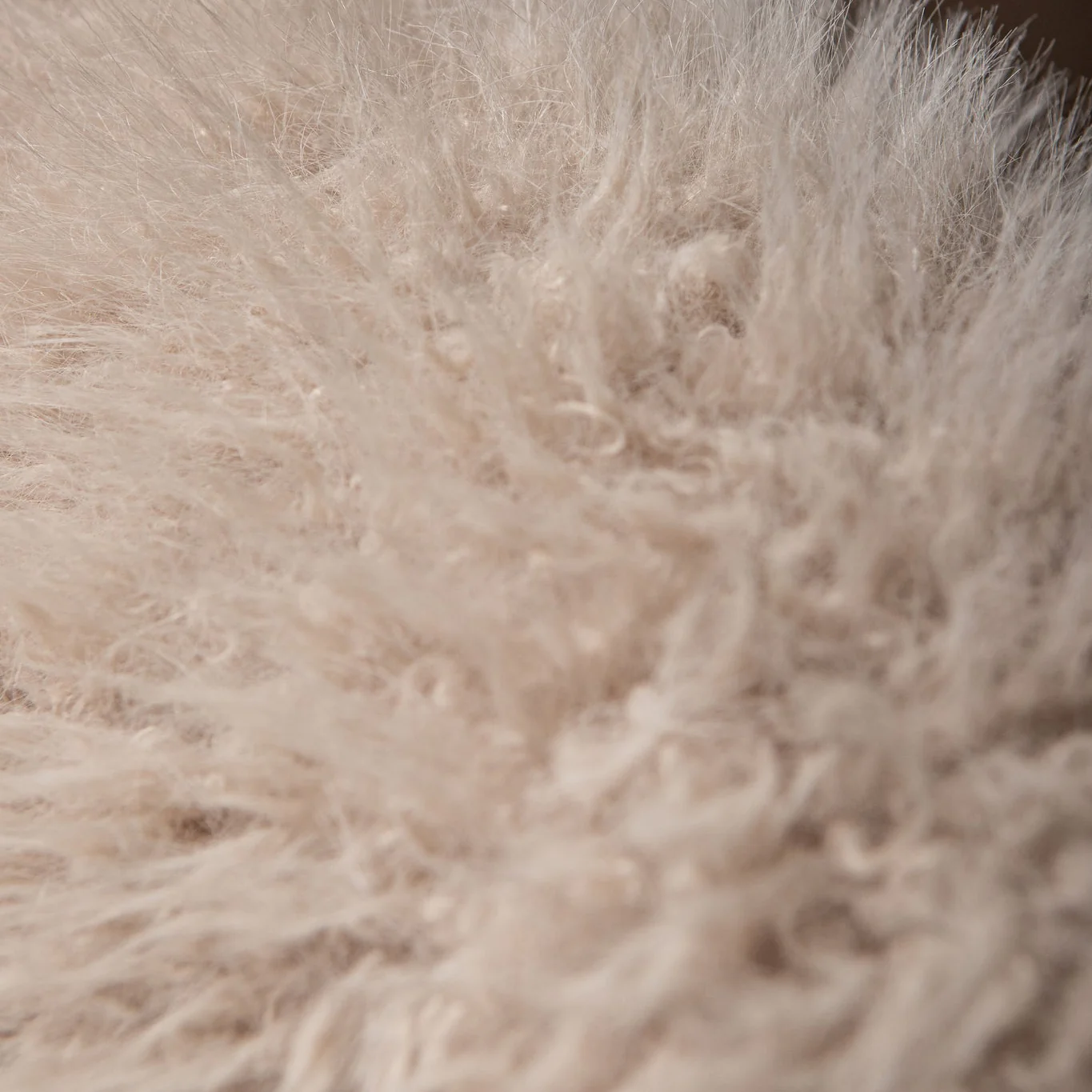 Fauteuil Franklyn Beige hair stof metaal hout - Afbeelding 5