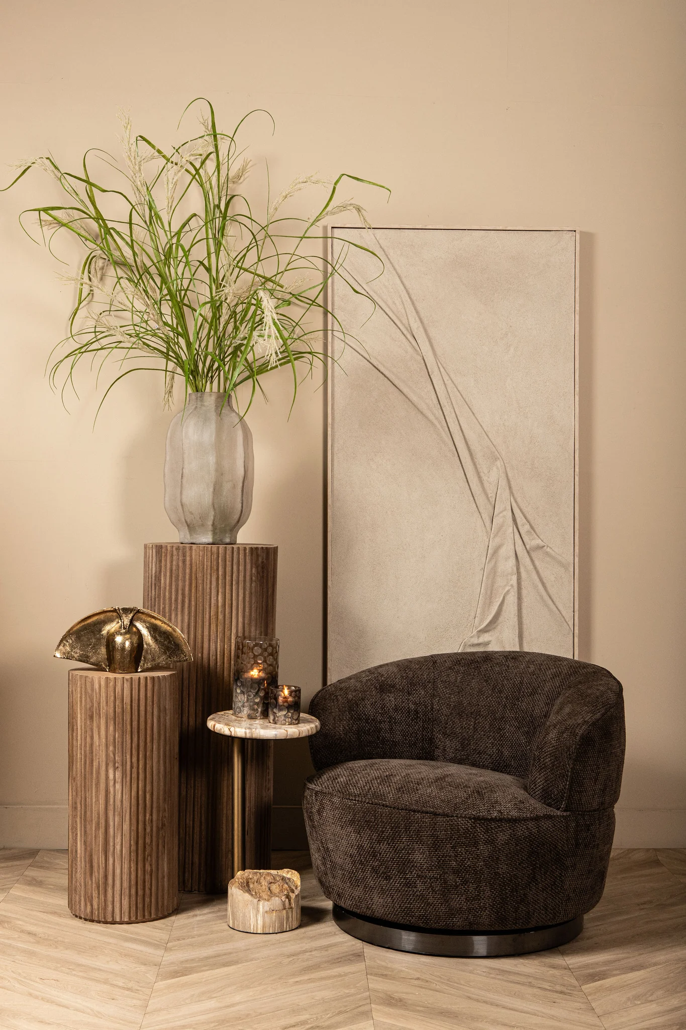 Filou Dark Brown Fauteuil Eden 8 - Afbeelding 4