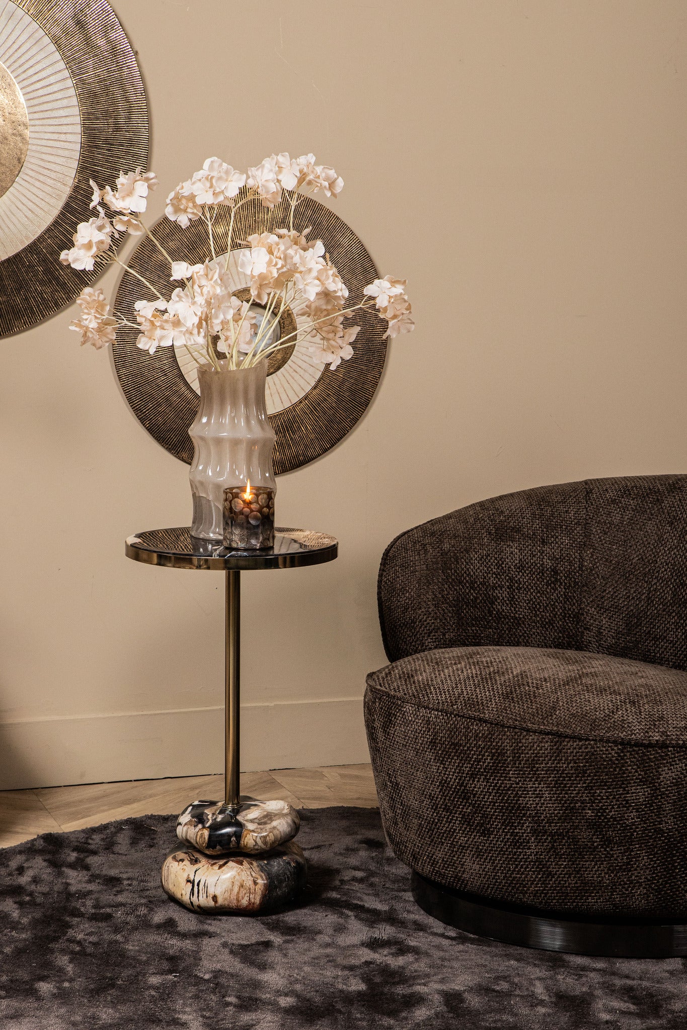 Filou Dark Brown Fauteuil Eden 8 - Afbeelding 8