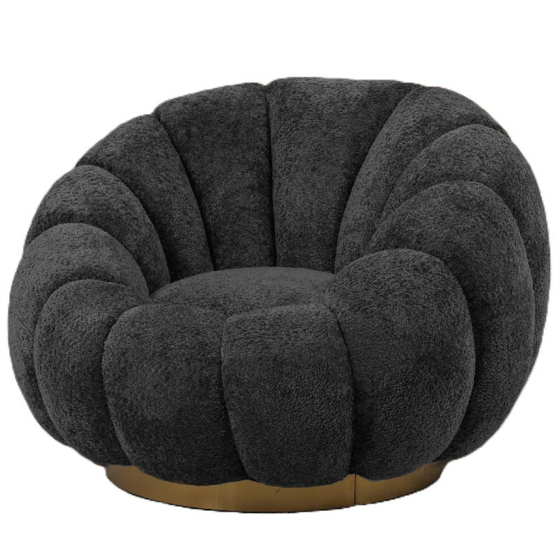 Daisy Fauteuil Anthracite Euphoria 21 Gold Base - Afbeelding 2