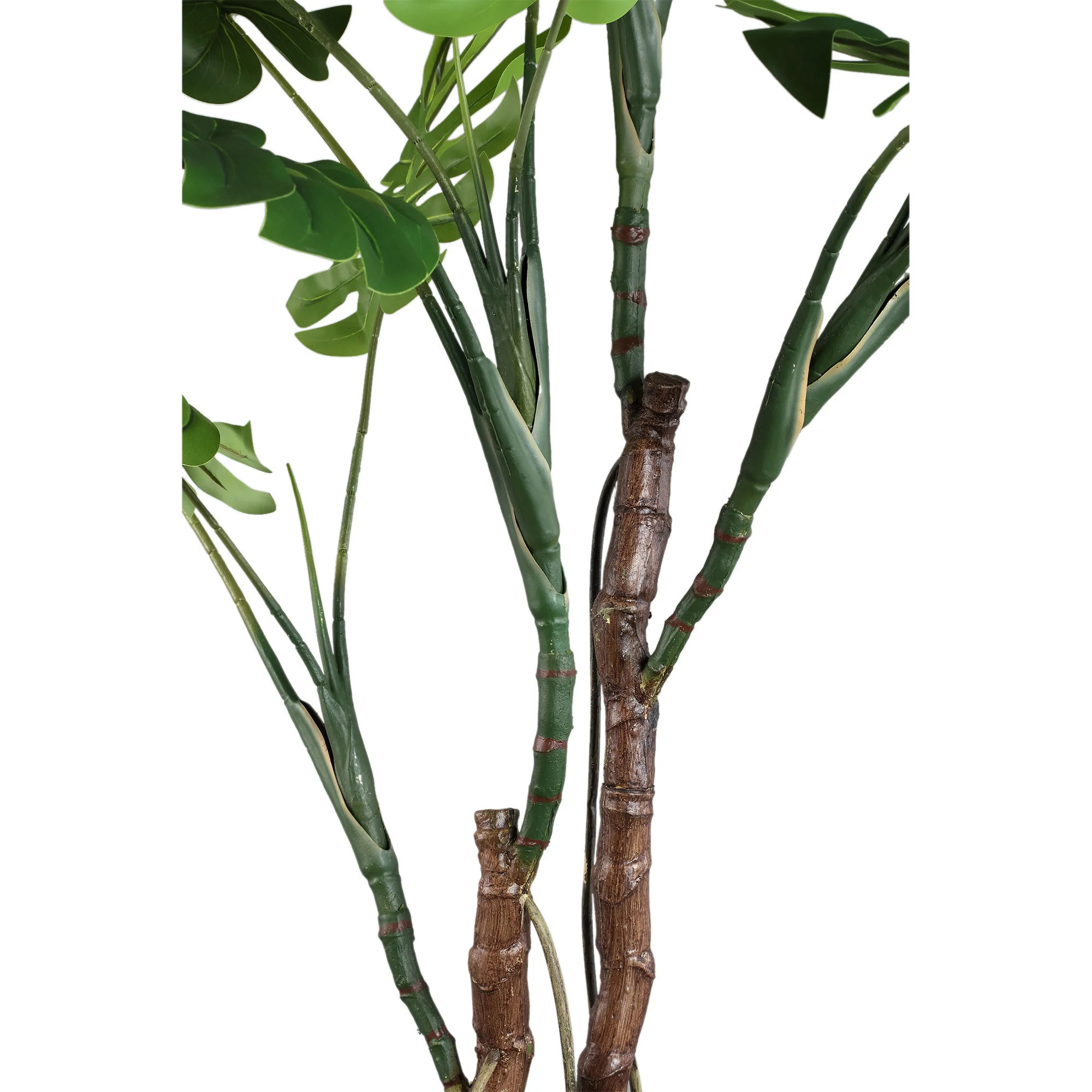 Kunst Monstera 200 cm – Extra Grote Kunstplant – Inclusief Pot - Afbeelding 3