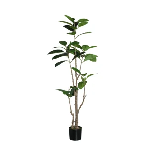 Kunst Ficus 160 cm – Grote Kunstplant – Inclusief Pot
