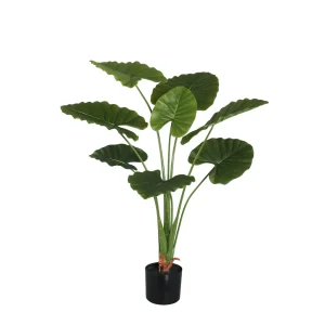 Kunst Boomplant 120 cm – Groene Bladeren – Inclusief Pot