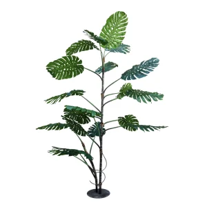 Kunst Strelitzia 235 cm – Real Touch Grote Kunstplant – Inclusief Pot