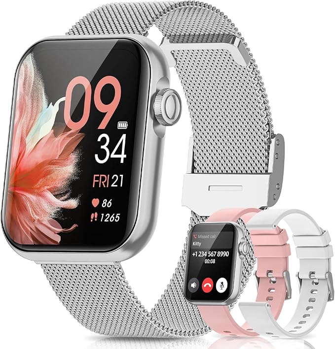 Smartwatch - G39 Pro - Stijlvol - Dames – Inclusief 3 bandjes - Afbeelding 2