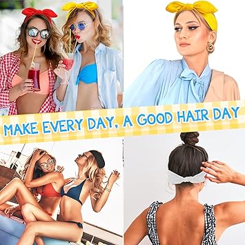 Haarband - Set van 4 Kleuren – Sport en Fashion Haaraccessoires - Afbeelding 8